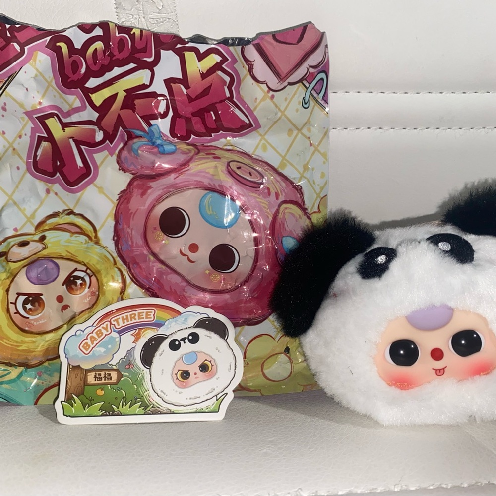 Baby Three Animal Pendant - Panda